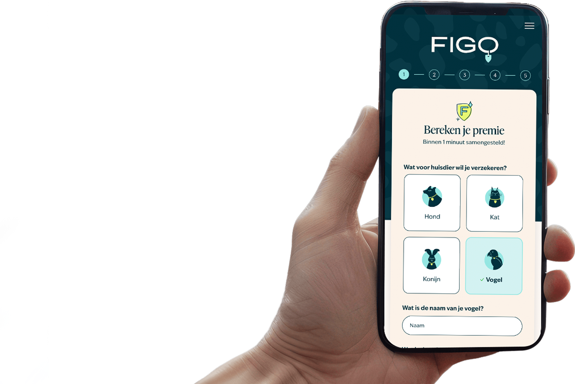 Iphone hand CatFunnel NL 2 6